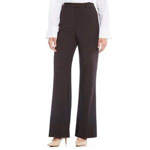 NWT! Antonio Melani darkest brown Tobias wool pant
